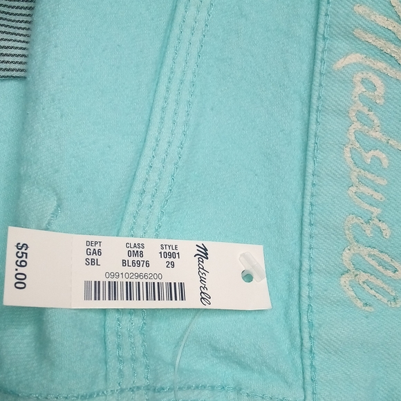 Madewell light blue short jeans - Picture 4 of 4